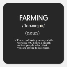 funny farming definition