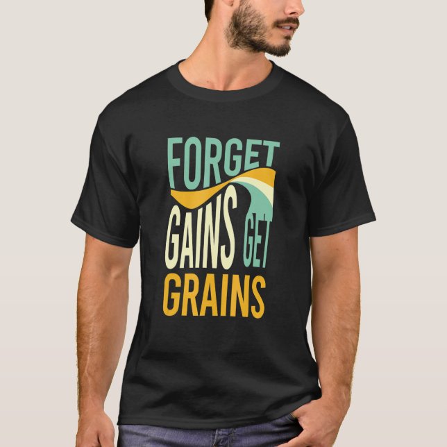 Funny Farming Pun Farming T-Shirt (Front)