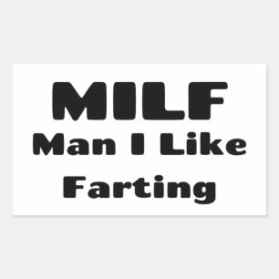 Funny Fart Humour Rectangular Sticker