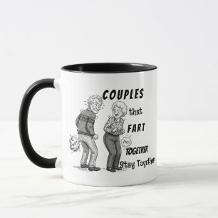 Funny Fart Mug: Best Couple Gift  Mug