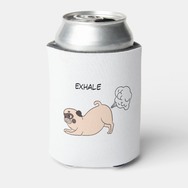 Funny Farting Dog Can Cooler (Can Back)