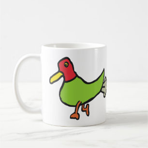 Funny Farting Duck Coffee Mug