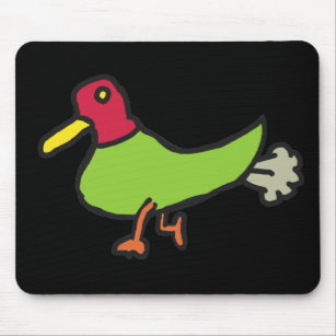 Funny Farting Duck Mouse Mat
