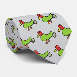 Funny Farting Duck Tie