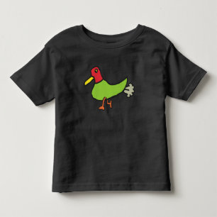 Funny Farting Duck Toddler T-Shirt