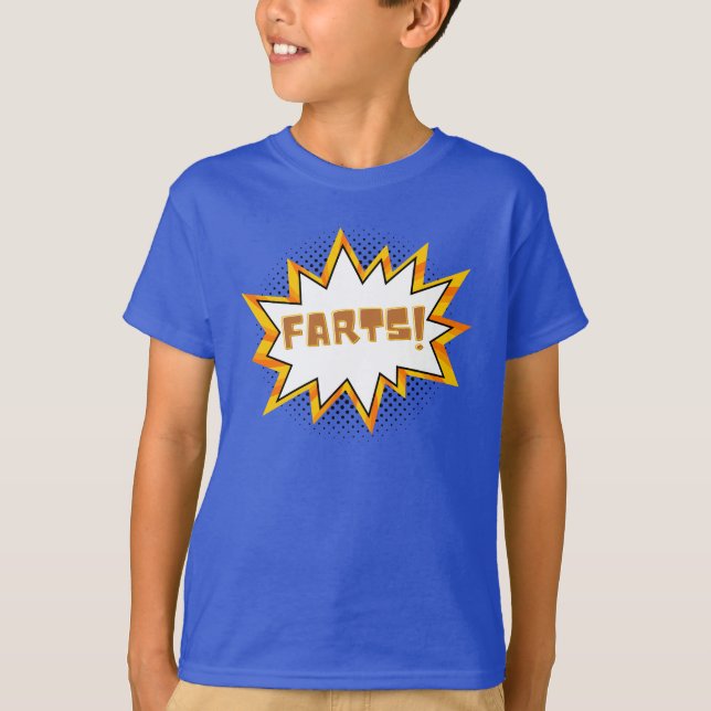 Funny Farts  T-Shirt (Front)
