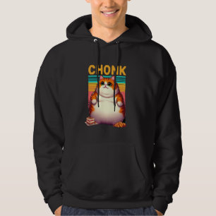 Funny Fat Cats Meme, Chonk Cat Cat lover Gift 1 Hoodie