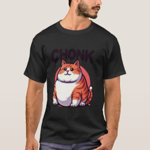 Funny Fat Cats Meme, Chonk Cat Cat lover Gift T-Shirt