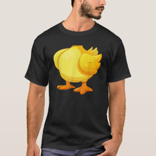 Funny fat cute yellow duck body costume halloween  T-Shirt