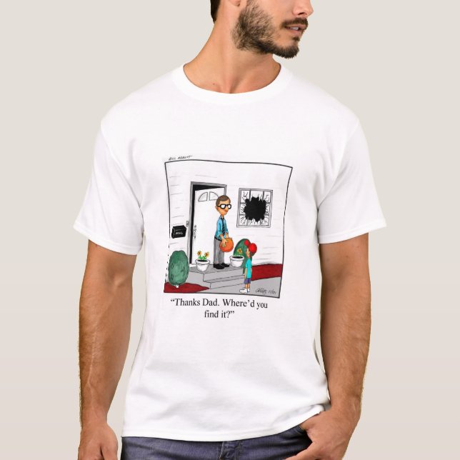 Funny Father and Son Humour T-Shirt (Front)