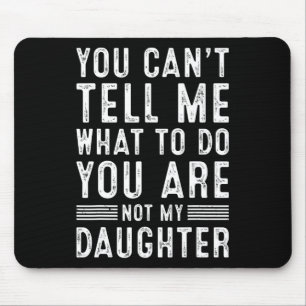 Funny Father Daddy Gifts Men From Daughter Fathers Mouse Mat