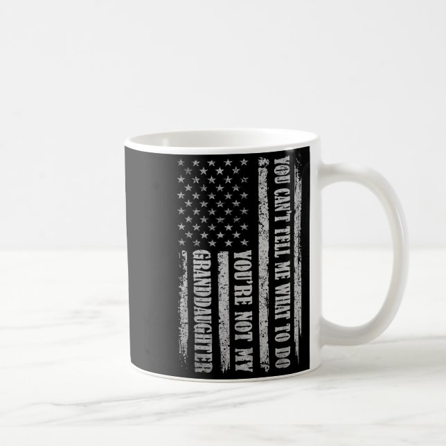 Funny Father Day Design For Dad Papa Men From Gran Coffee Mug (Right)