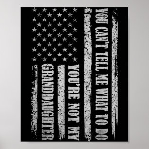 Funny Father Day Design For Dad Papa Men From Gran Poster