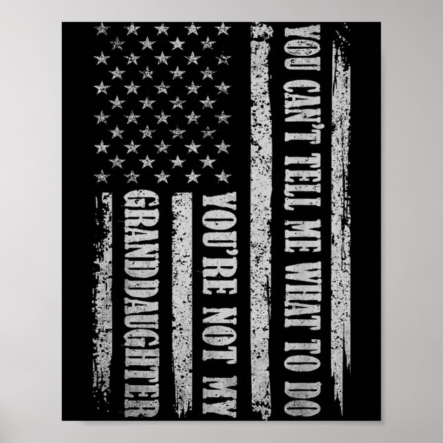 Funny Father Day Design For Dad Papa Men From Gran Poster (Front)