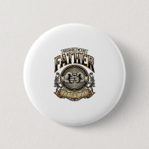 Funny Father Fist Bump Vintage Engraving Shirt Des 6 Cm Round Badge