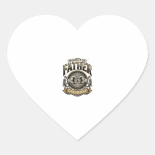 Funny Father Fist Bump Vintage Engraving Shirt Des Heart Sticker