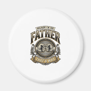 Funny Father Fist Bump Vintage Engraving Shirt Des Magnet