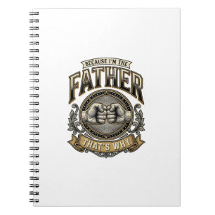 Funny Father Fist Bump Vintage Engraving Shirt Des Notebook