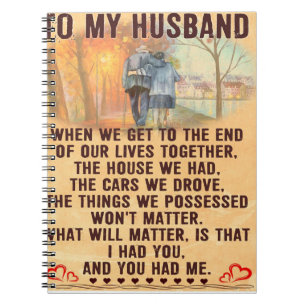 Funny Father Gift To My Family Present Notebook