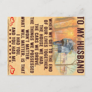 Funny Father Gift To My Family Present Postcard