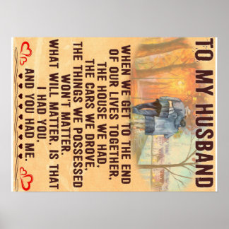 Funny Father Gift | To My Family Present Poster