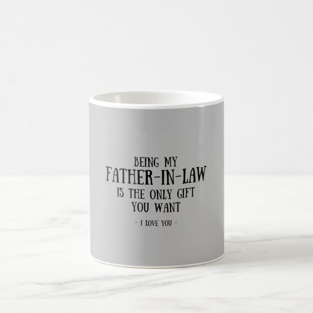 Funny Father-In-Law Gifts, Father In Law Gift Coffee Mug (Center)