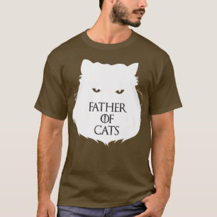 Funny Father of Catsfor Men Dad Husband Gift for H T-Shirt