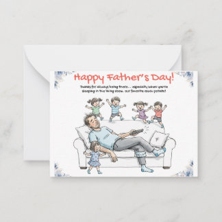 Funny Father’s Day Card - Dad Humour Greeting Card