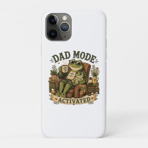Funny Father’s Day Gift, Cottagecore Frog Lover iPhone 11 Pro Case