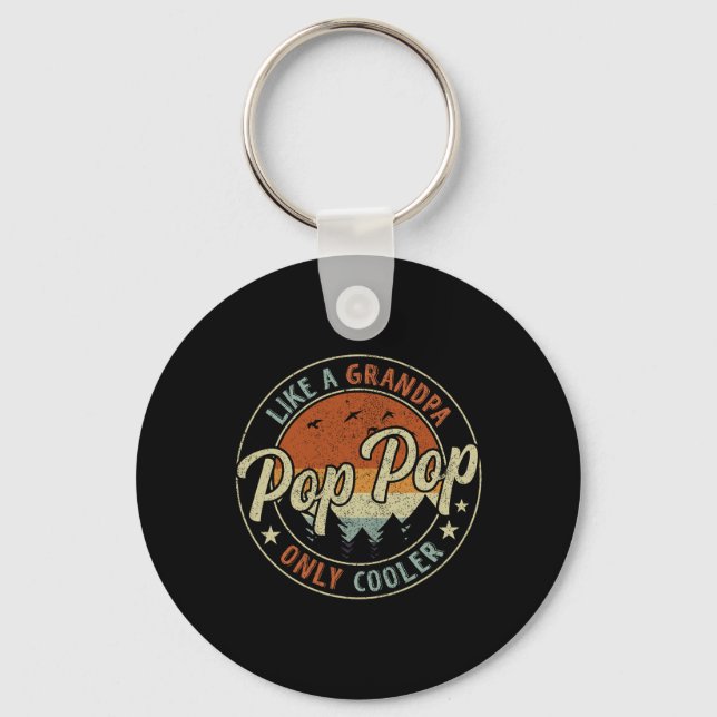 Funny Father&# s Day Video Game Dad  Key Ring (Front)