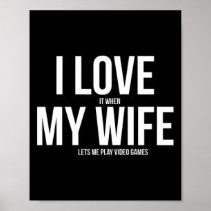 Funny Father&# s Day Video Game Dad  Poster