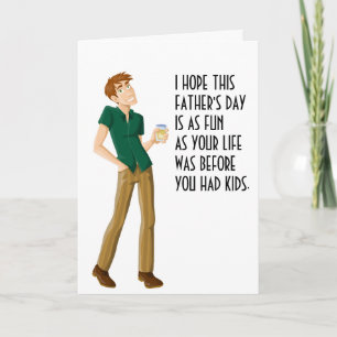 Funny Father's Day Adult Humour Card