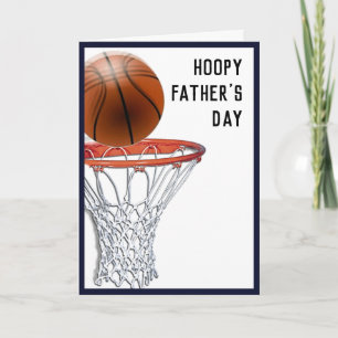 Funny Father's Day Basketball Card