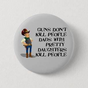 Funny Father's Day Button