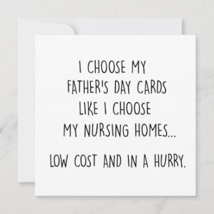 Funny Father's Day Card