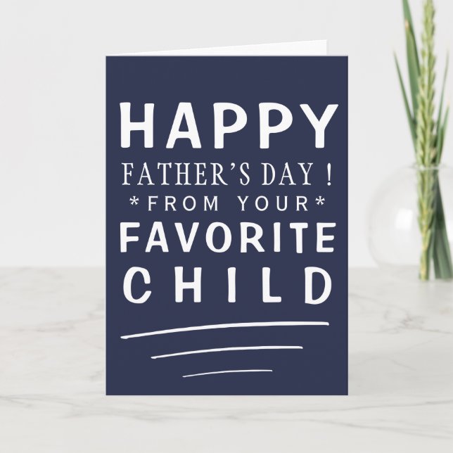Funny Father's Day Card (Front)