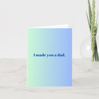 Funny Father's Day Card