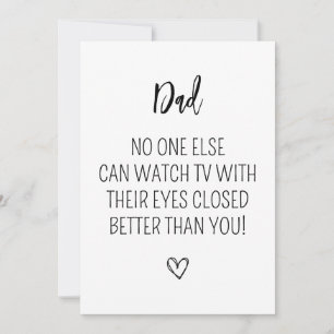 Funny Father's Day Card