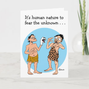 Funny Father's Day Cards: Cavemen Card