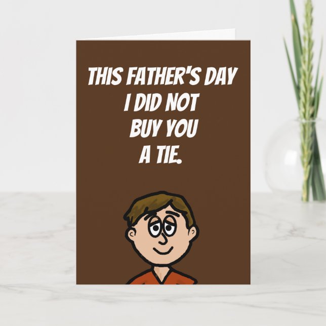 Funny Father's Day COVID-19 Greeting Card (Front)