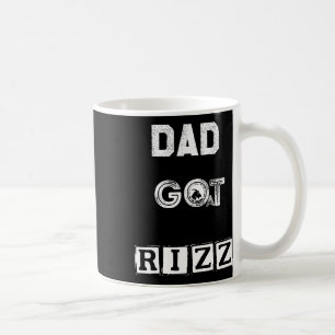 Funny Fathers Day Dad Got Goat Rizz Jokes Twist Hi Coffee Mug