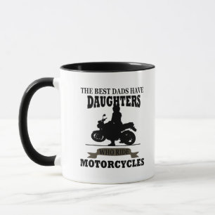 Funny Fathers Day Gift Best Dad Daughters Mug