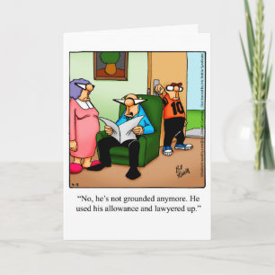Funny Father's Day Greeting Card