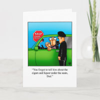 Funny Father's Day Greeting Card Humour