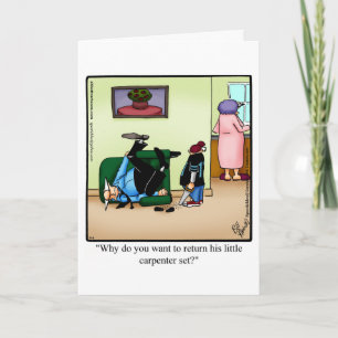 Funny Father's Day Humor Greeting Card