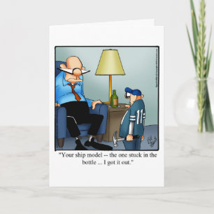 Funny Father's Day Humour Greeting Card
