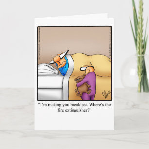 Funny Father's Day Humour Greeting Card