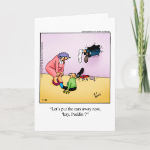 Funny Father's Day Humour Greeting Card