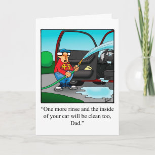 Funny Father's Day Humour Greeting Card
