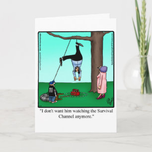 Funny Father's Day Humour Greeting Card